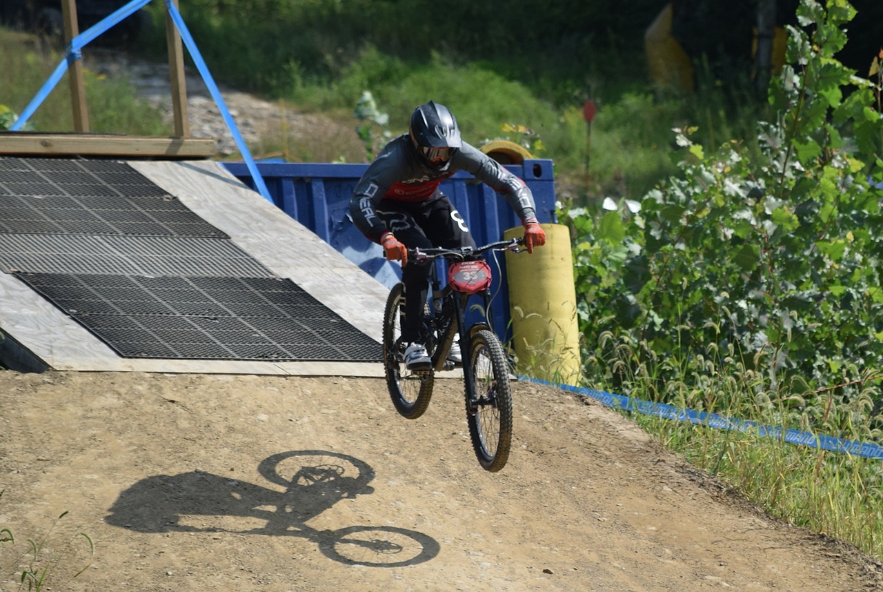 biker, mountain bike, jump, cycling, biking, outdoor, sport, recreation, cyclist, woods, rural, leisure, riding, lifestyle, active, trees, fun, adrenaline, park, nature